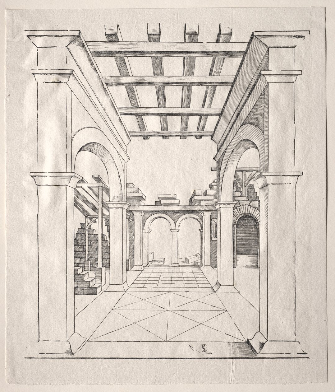 Un pórtico de Erhard Schon