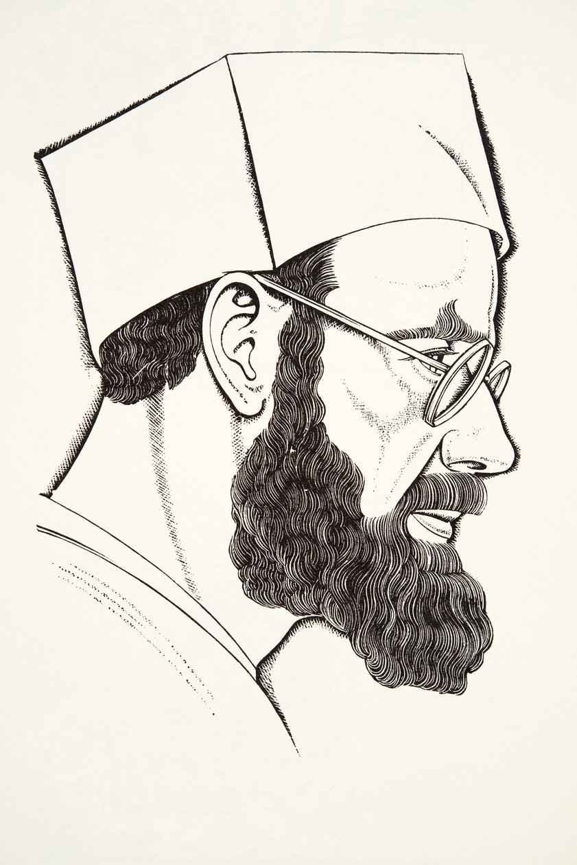 Autorretrato de Eric Gill