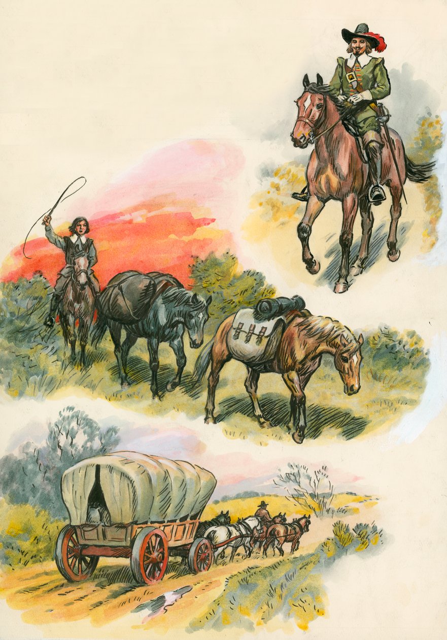Caballos de Eric Parker