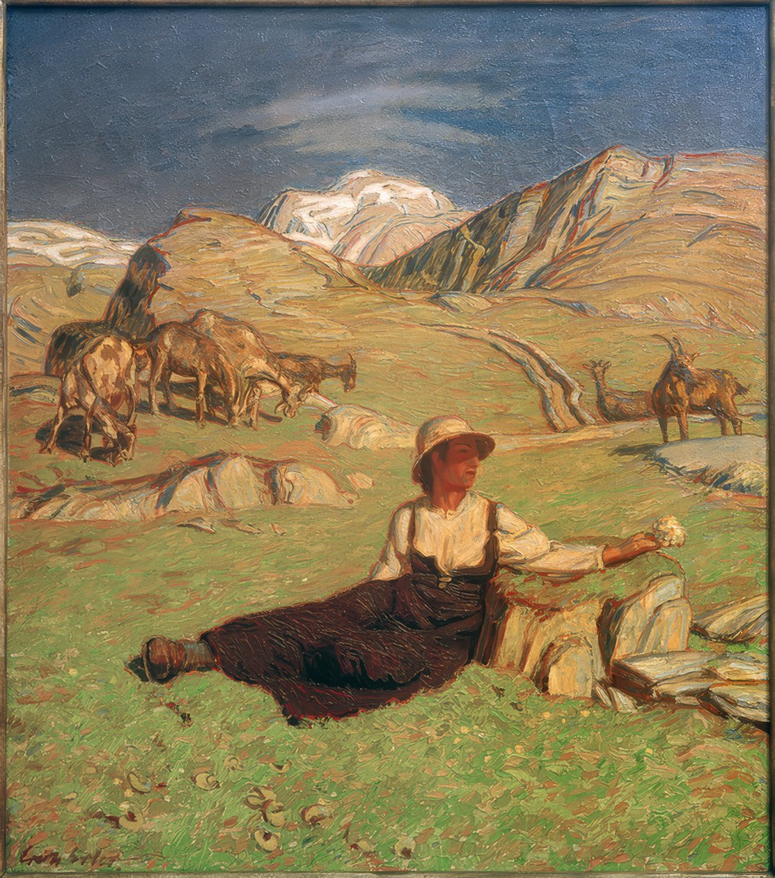 En el primer verde de Erich Erler Samaden