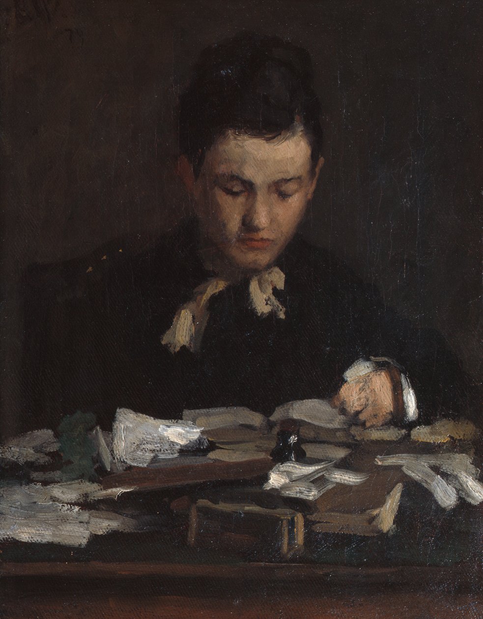 Lectura joven de Erik Theodor Werenskiold