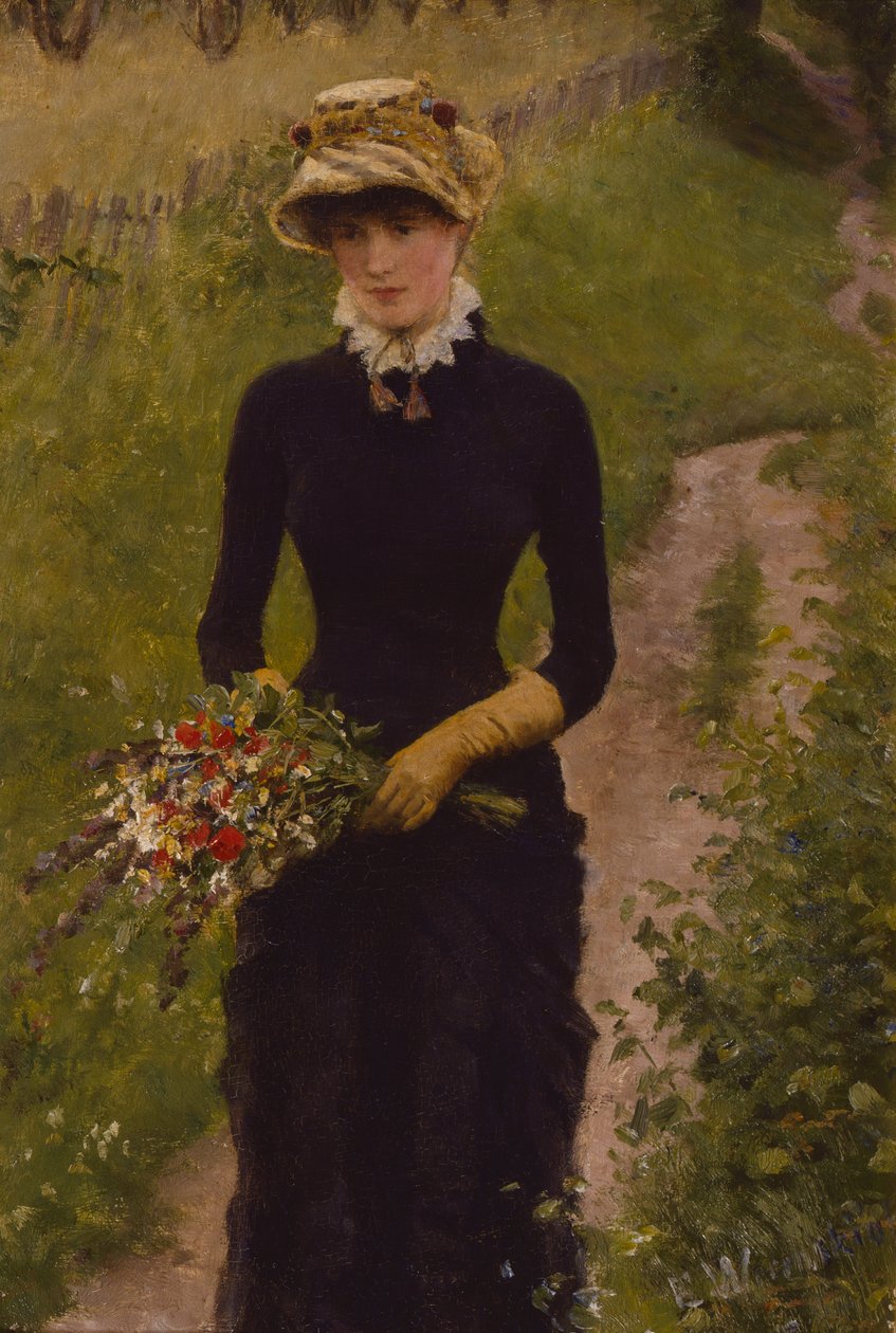 Caminar joven de Erik Theodor Werenskiold