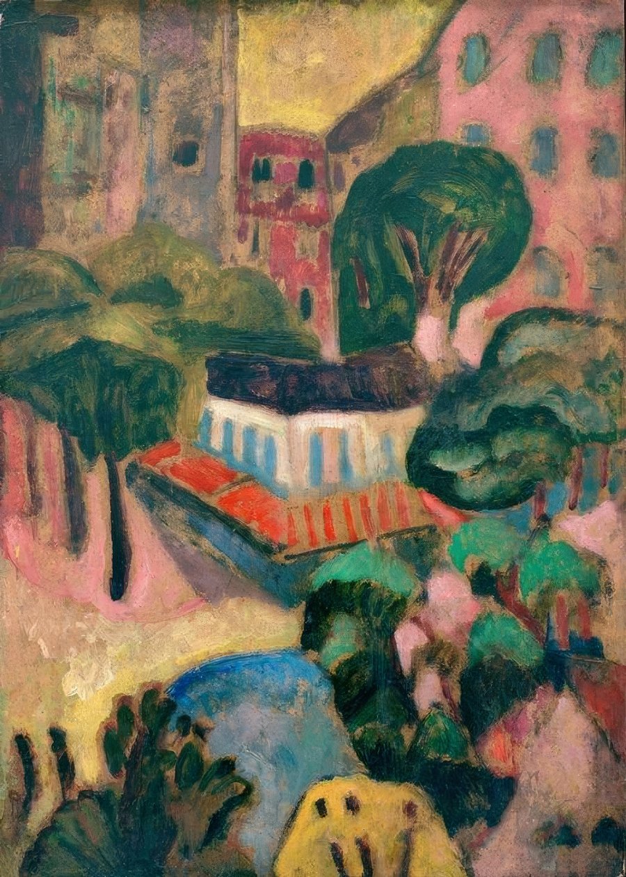 Vista de la ciudad de Erma Bossi