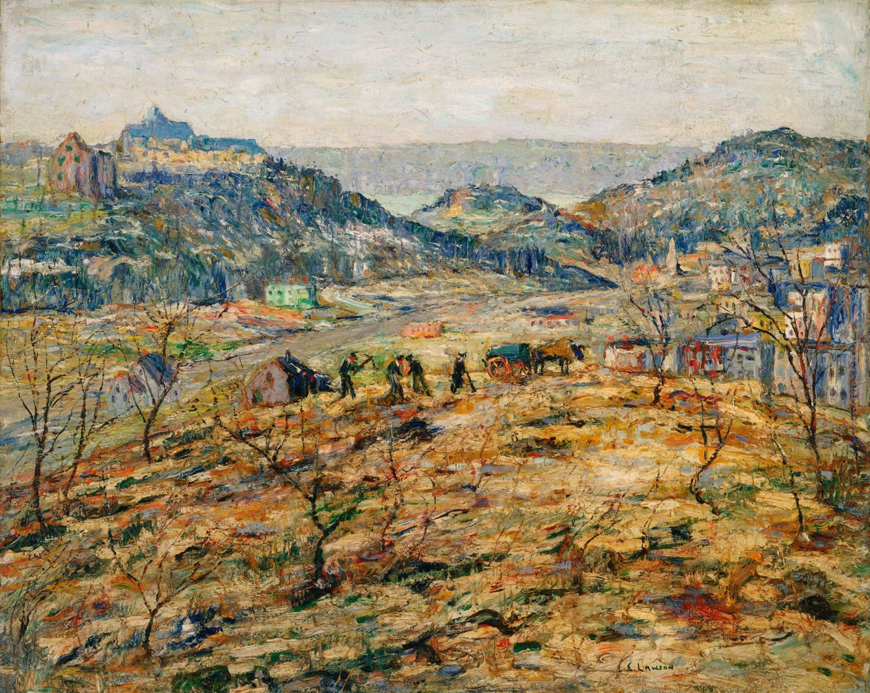 Suburbios de la ciudad de Ernest Lawson