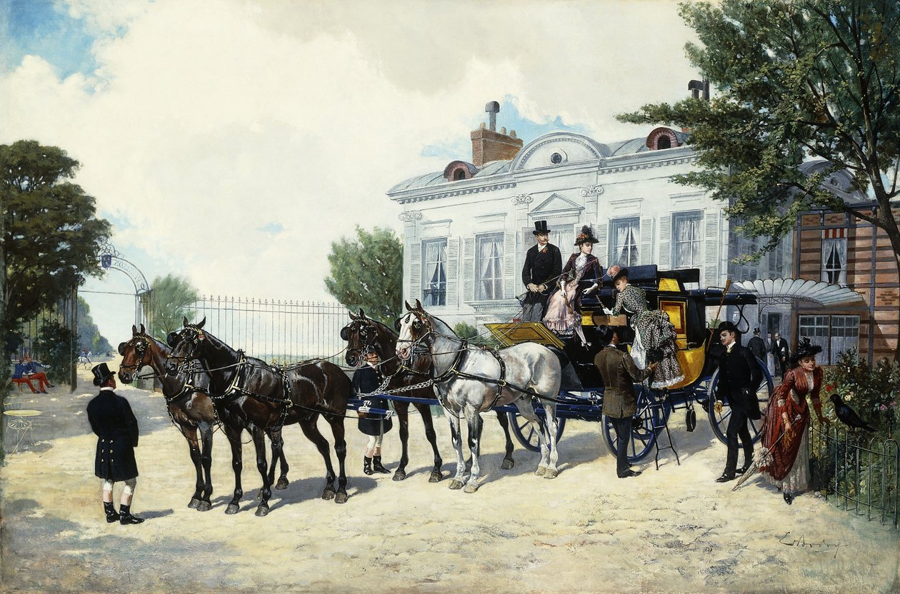 El Coche de Alquiler de Ernest Alexandre Bodoy