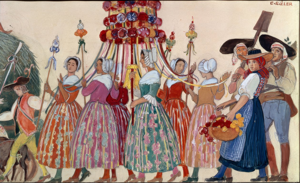 Procesión, El carro de heno de Ernest Bieler