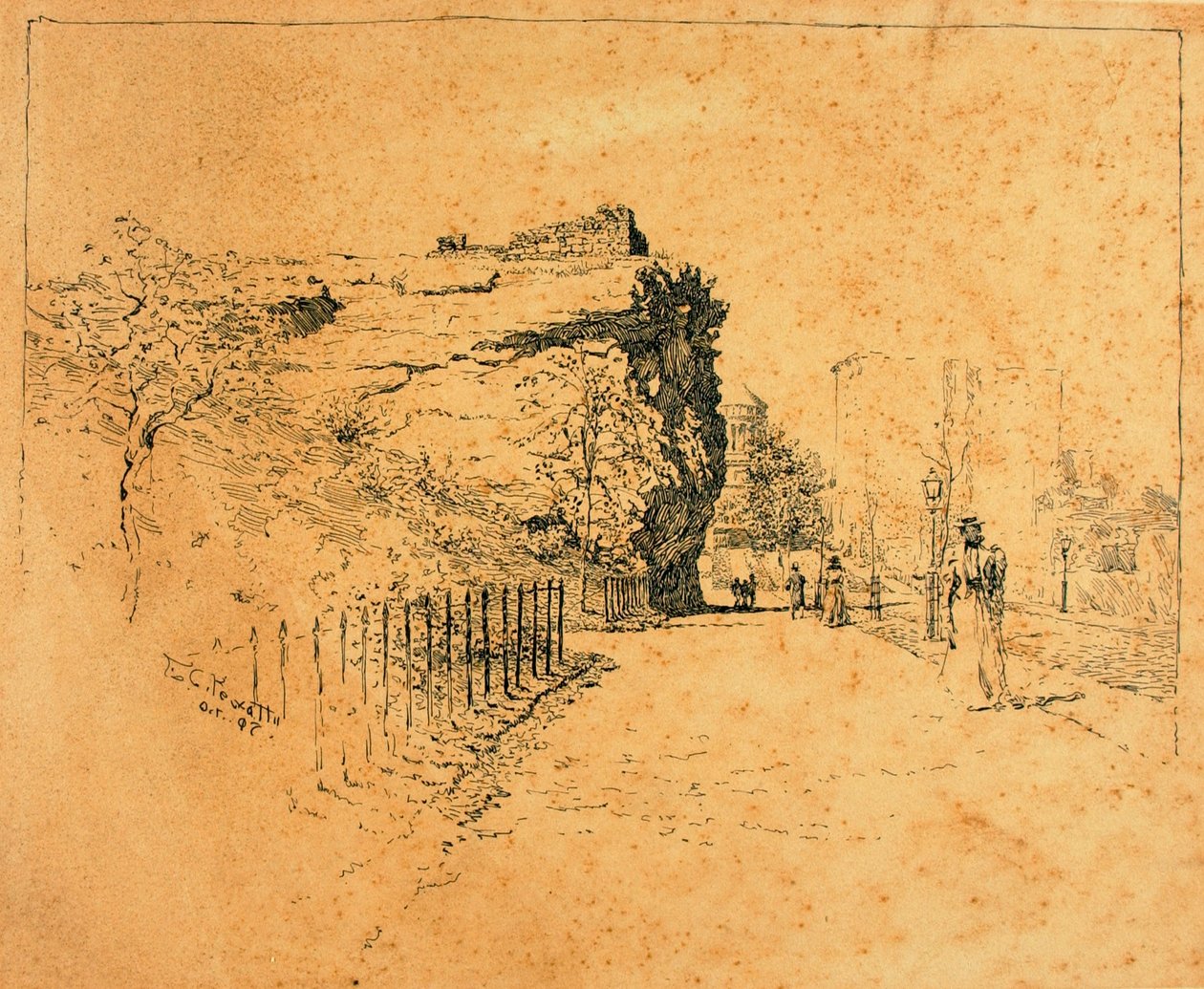 Nueva York, Old Block House de Ernest C. Peixotto