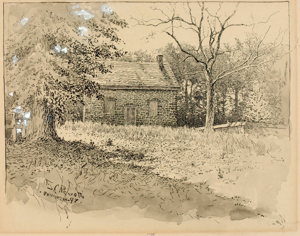 Casa de reunión cuáquera de Princeton de Ernest C. Peixotto