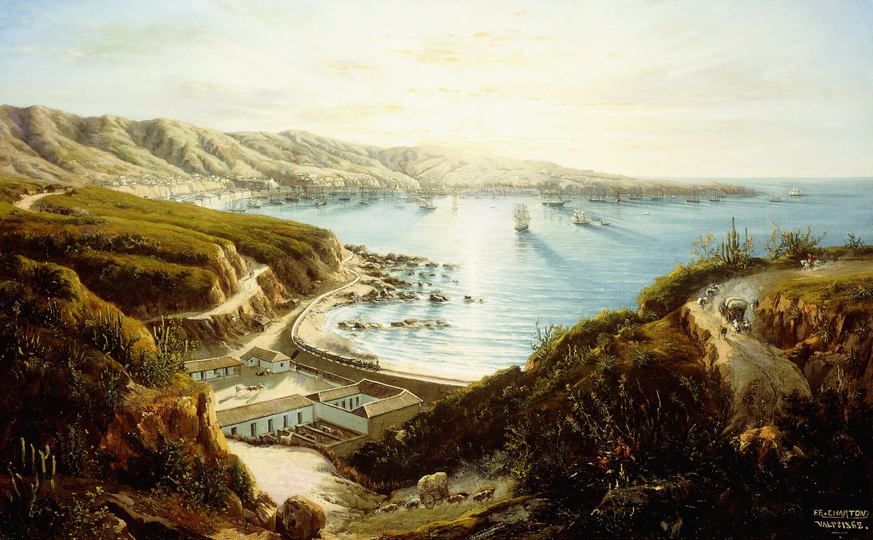 Valparaíso, 1862 de Ernest Charton