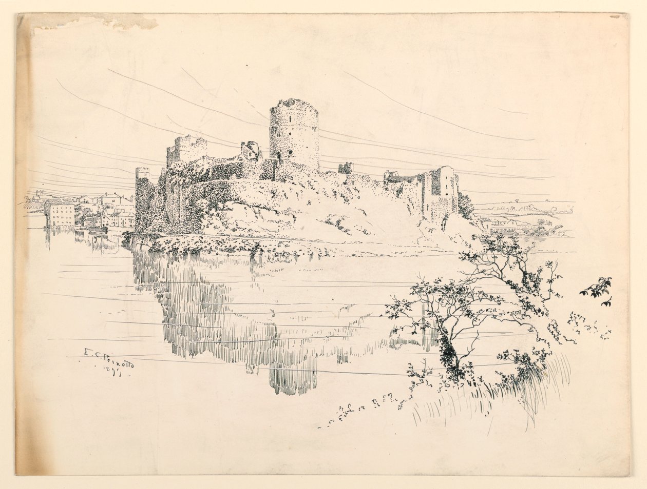 Castillo de Pembroke de Ernest Clifford Peixotto