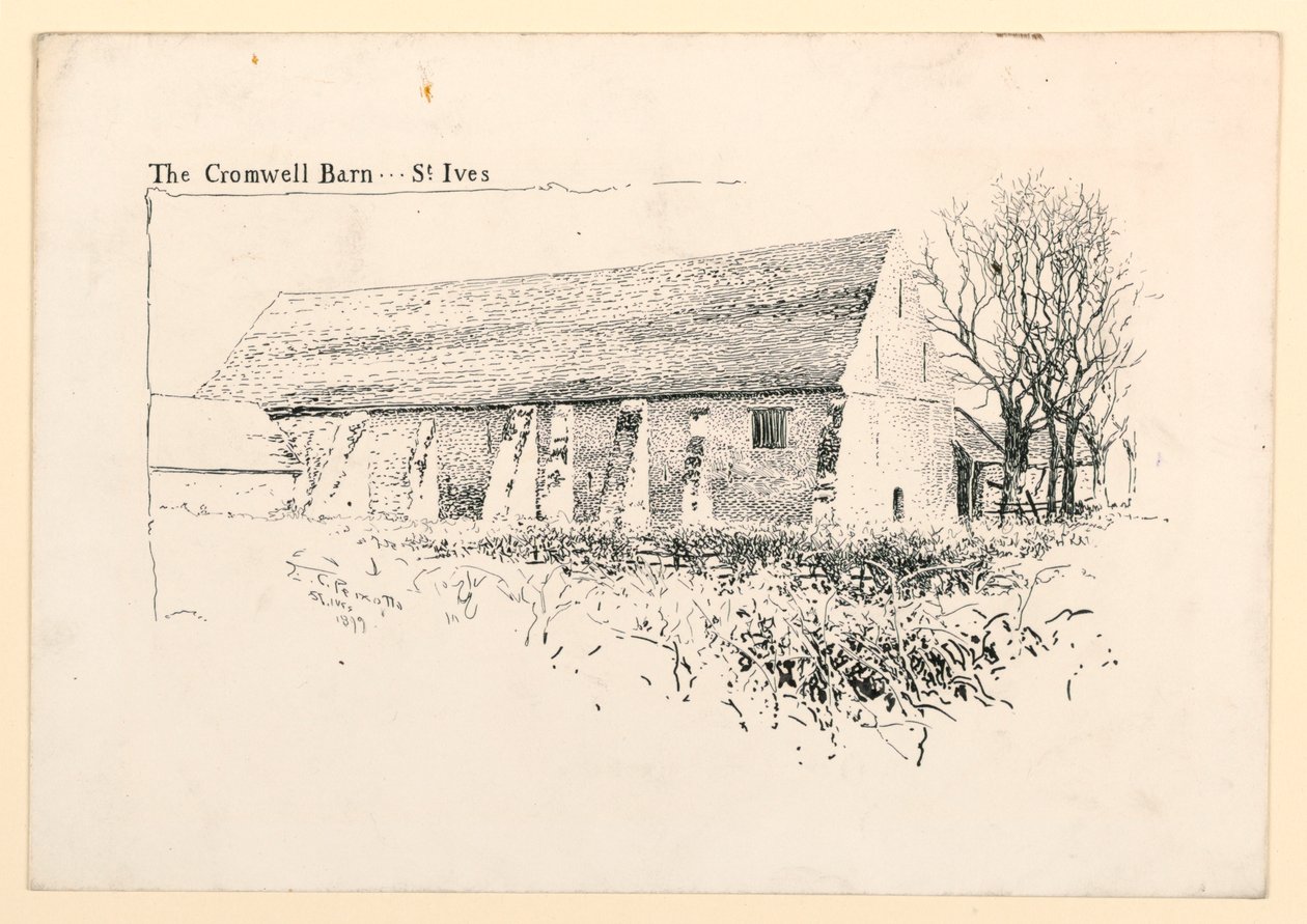 El granero de Cromwell, St. Ives de Ernest Clifford Peixotto