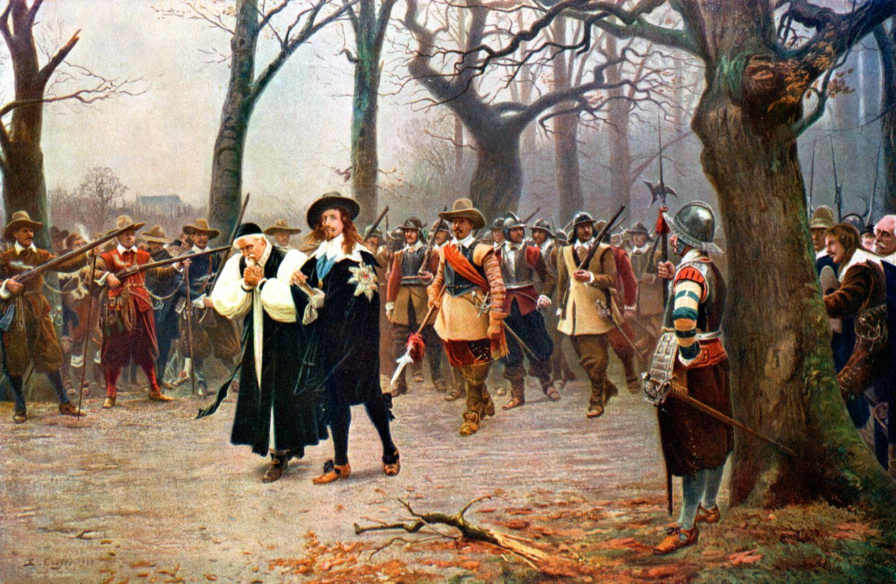 Ejecución de Carlos I, 1649 1909 de Ernest Crofts