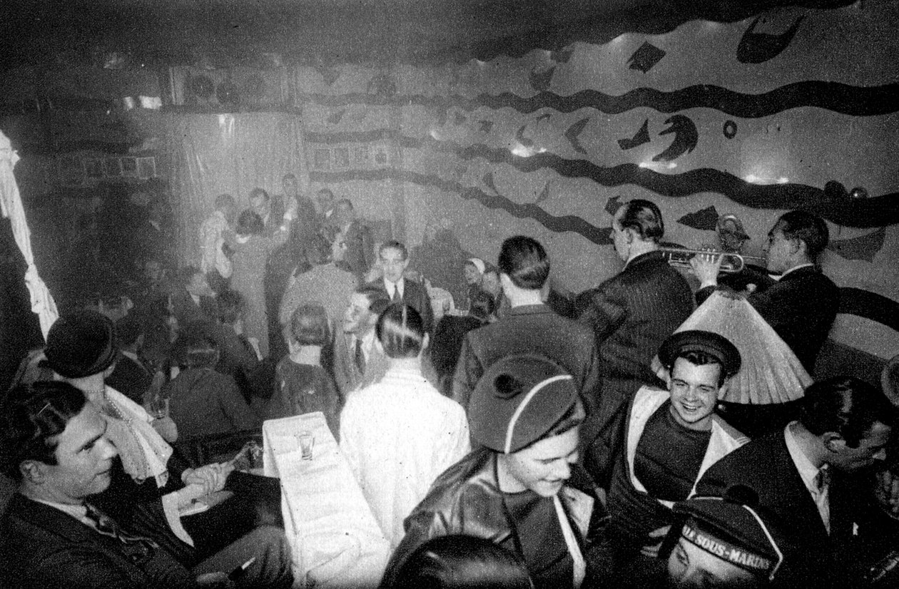Una taberna en Montparnasse, París de Ernest Flammarion