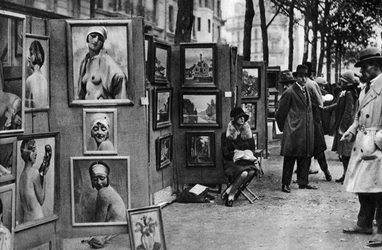 Pinturas en venta, París, 1931 de Ernest Flammarion