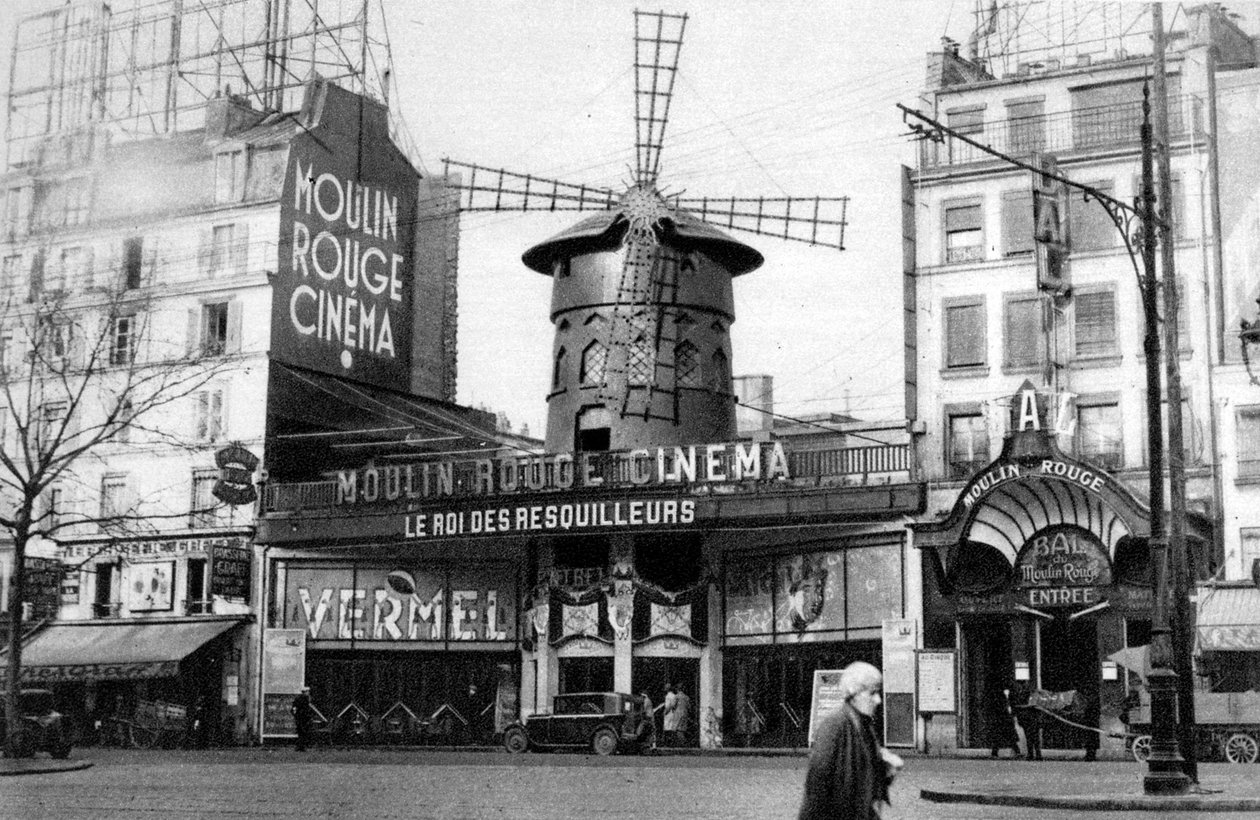 El Moulin Rouge, París, 1931 de Ernest Flammarion