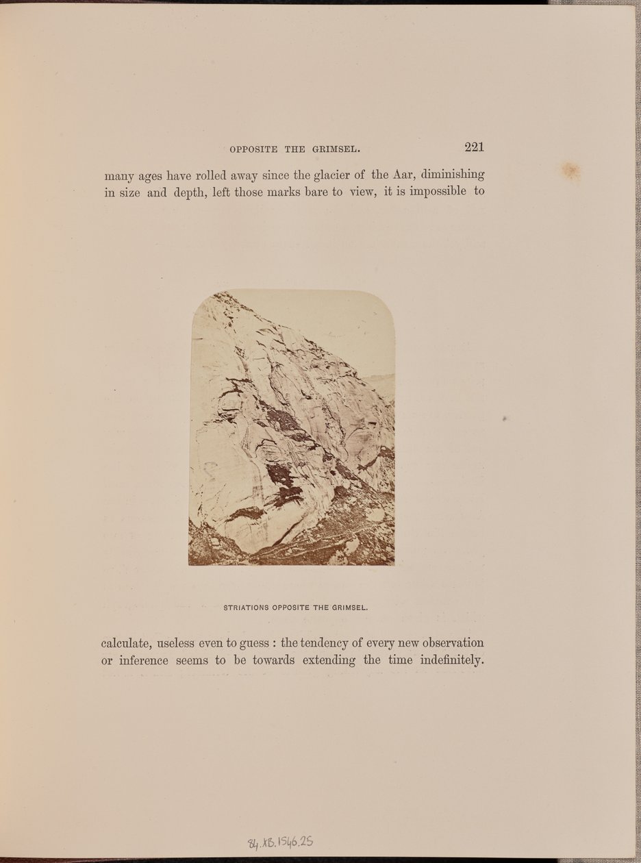Estrías frente al Grimsel de Ernest H. Edwards