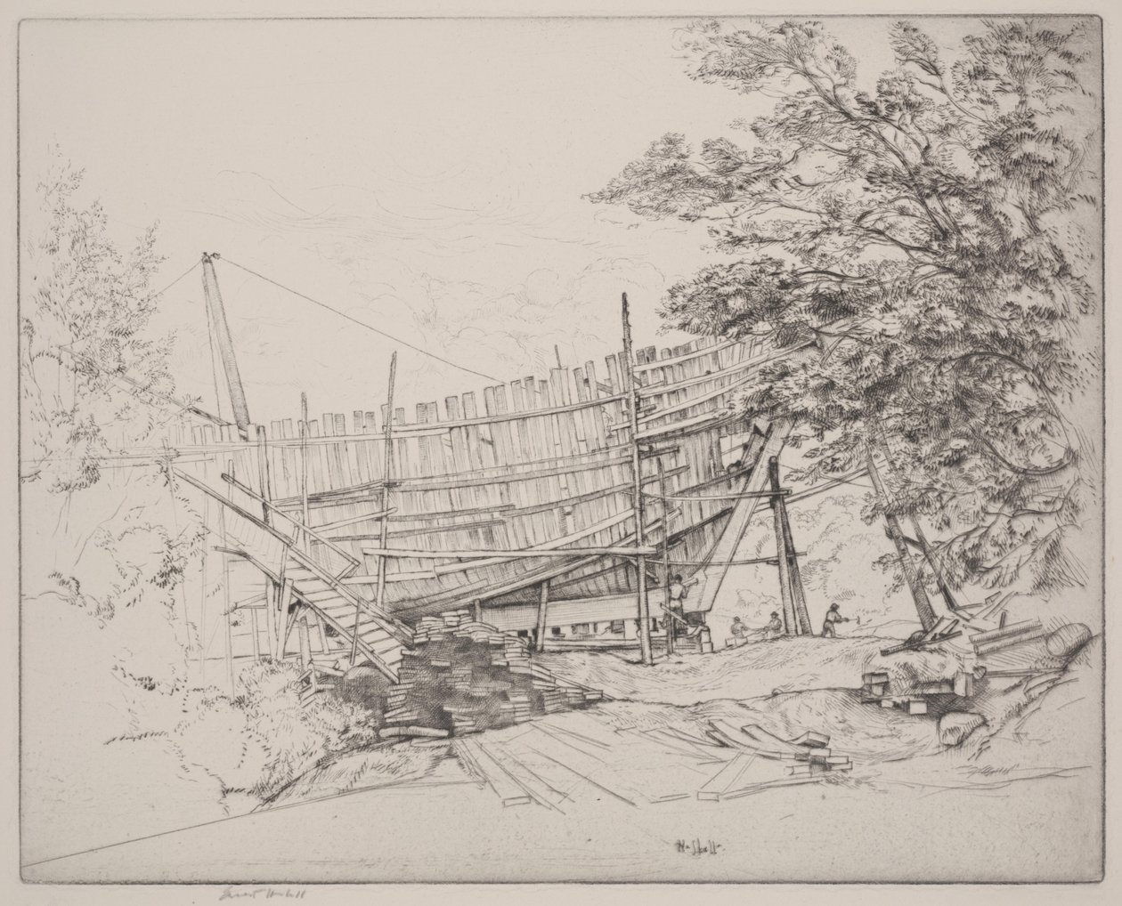Construcción Naval de Ernest Haskell