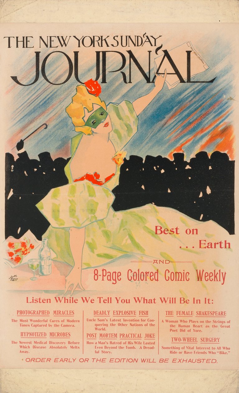 El New York Sunday Journal de Ernest Haskell