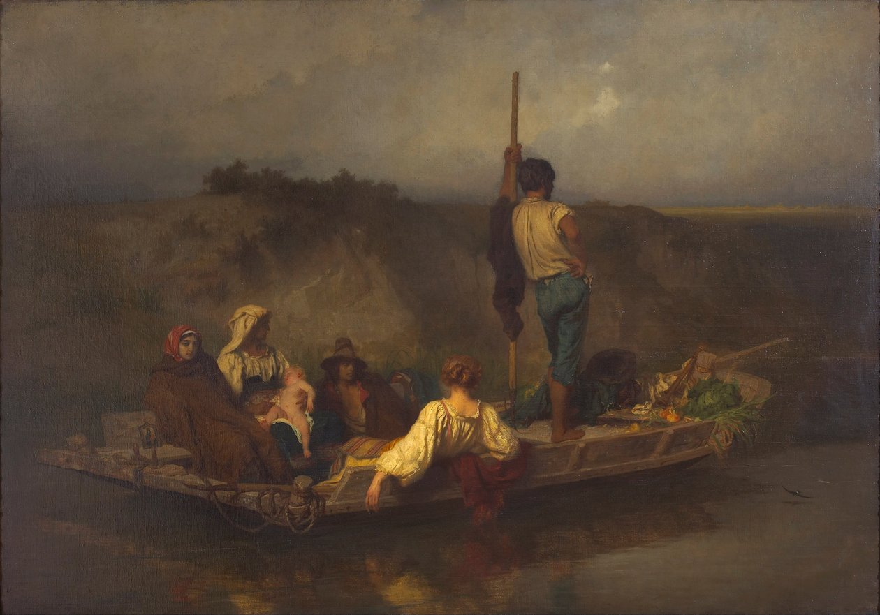 Malaria, 1848-1849 de Ernest Hébert