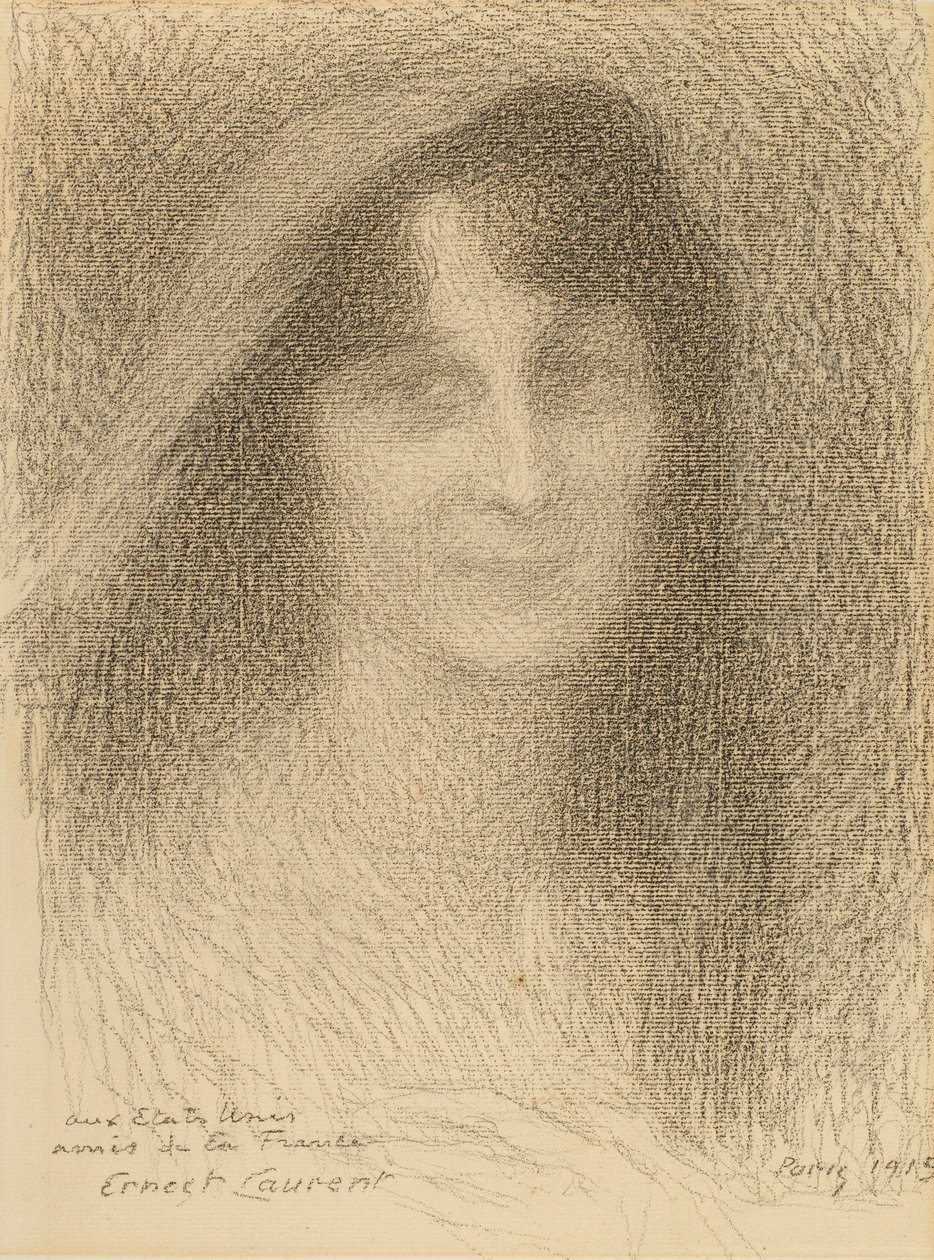 Cabeza de mujer de Ernest Joseph Laurent
