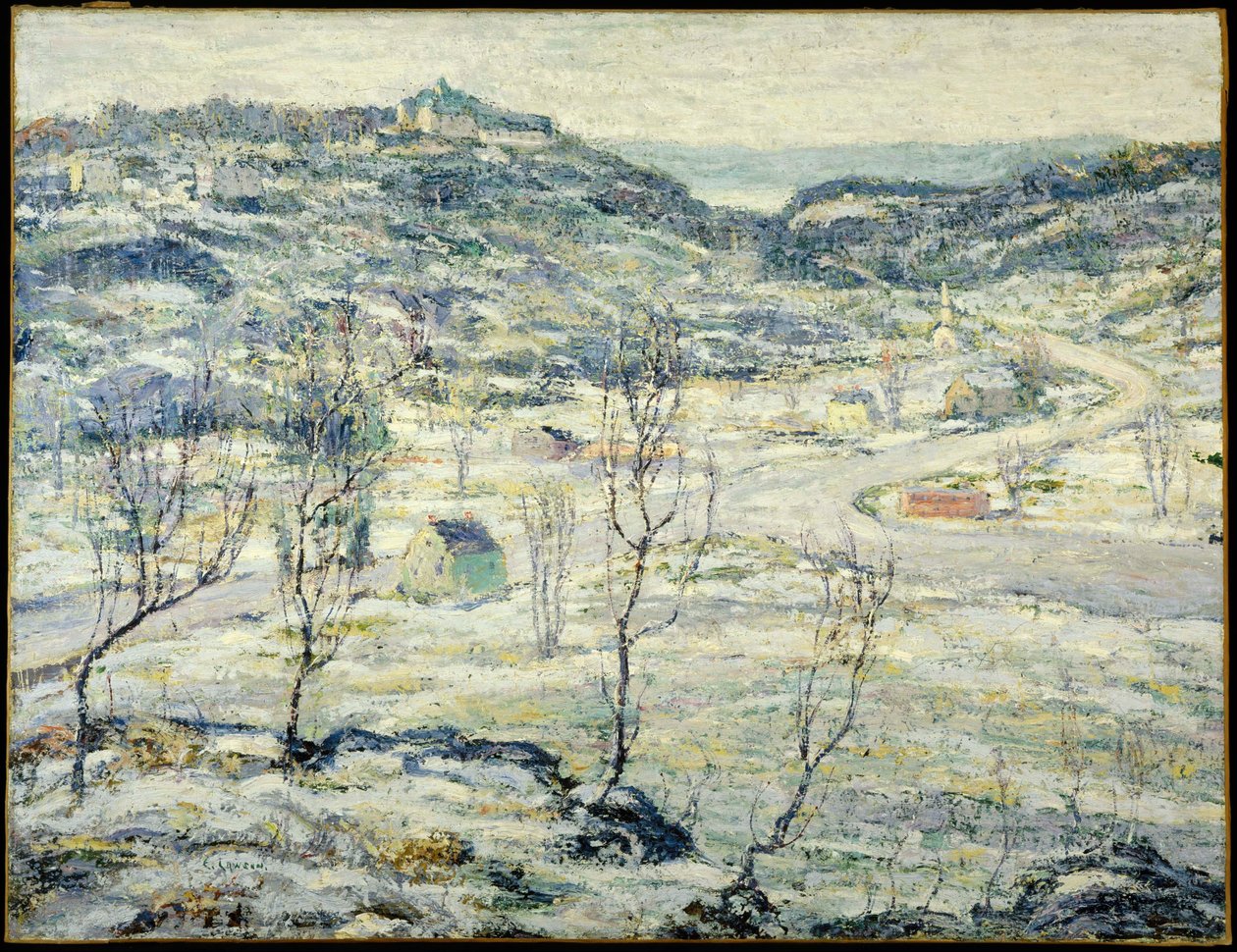 Harlem Valley, Invierno de Ernest Lawson