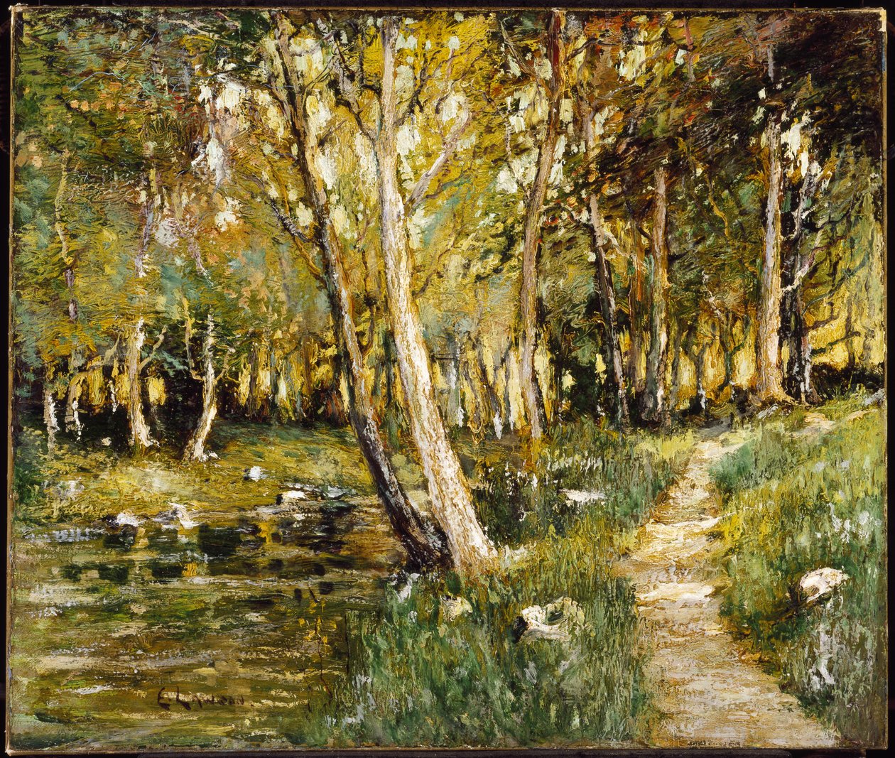 Paisaje de Ernest Lawson