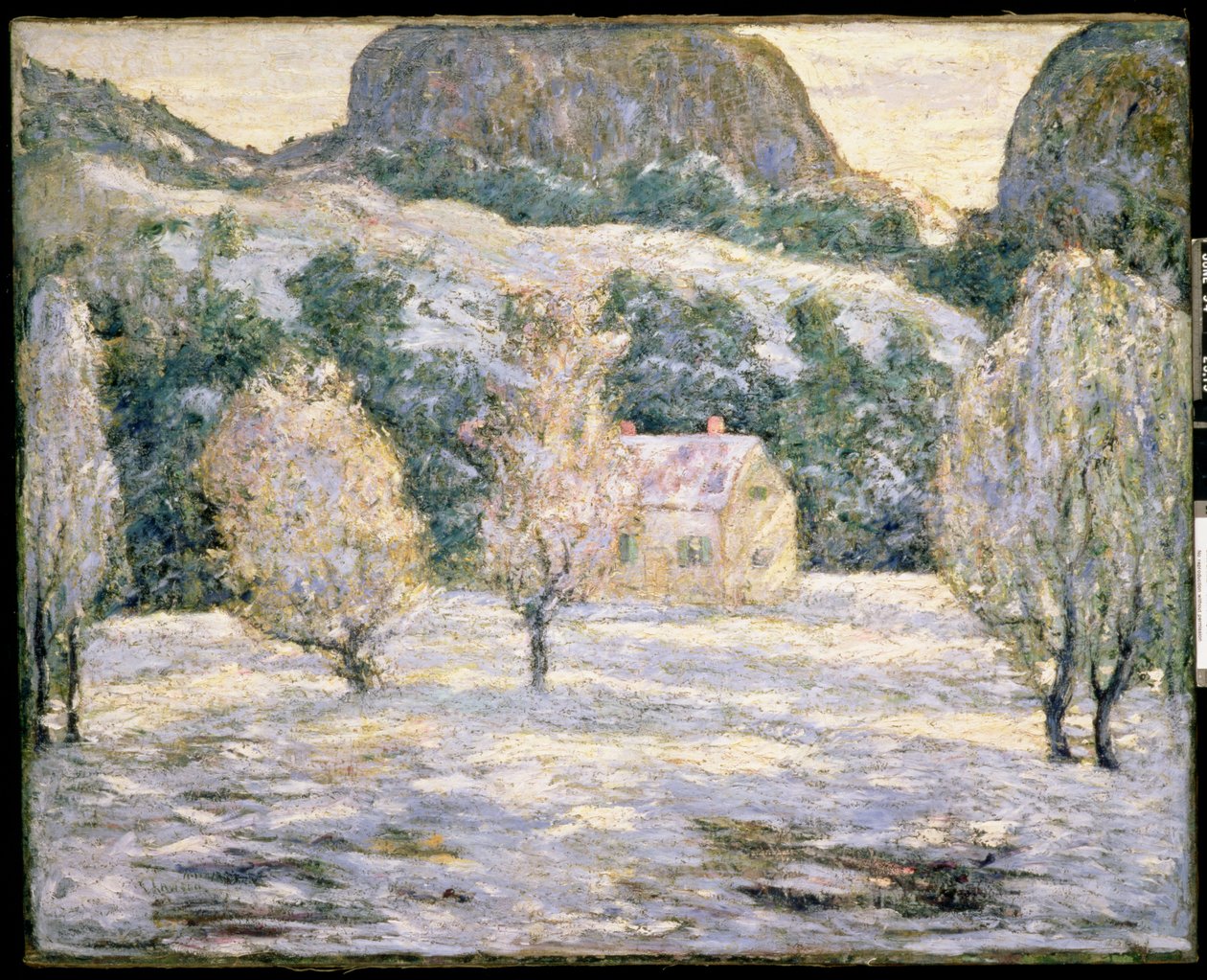 Invierno, c.1919 de Ernest Lawson