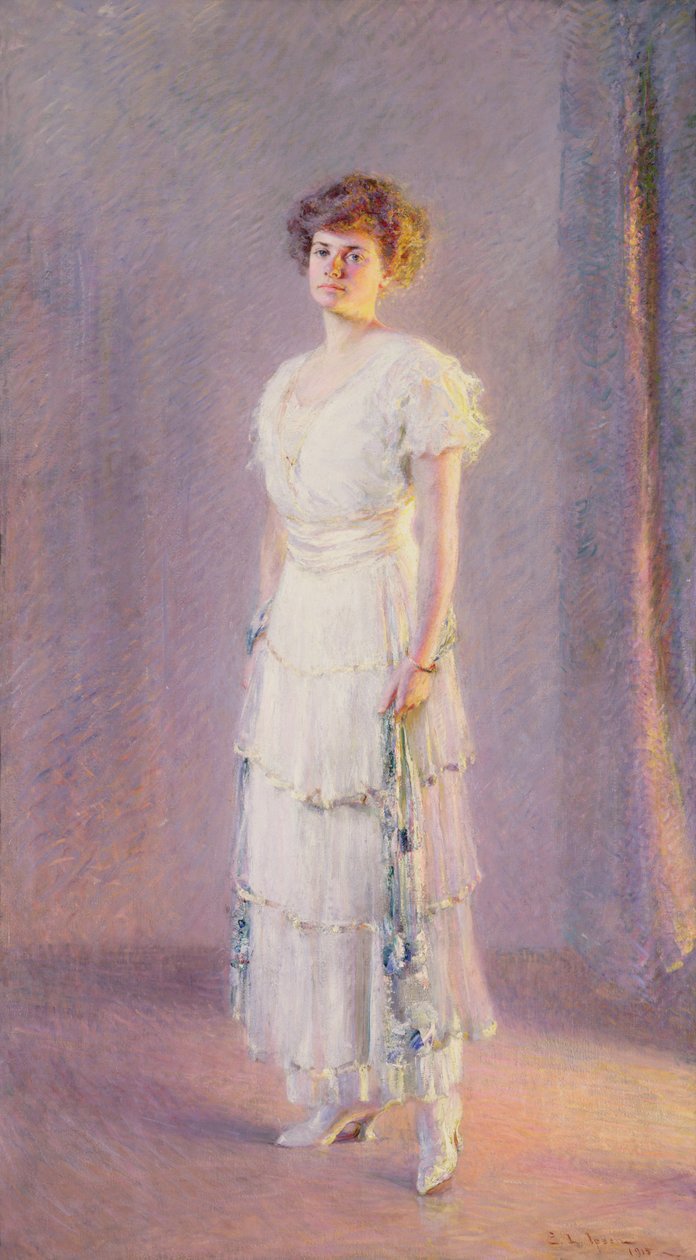 Blanco y oro puro de Ernest Ludwig Ipsen