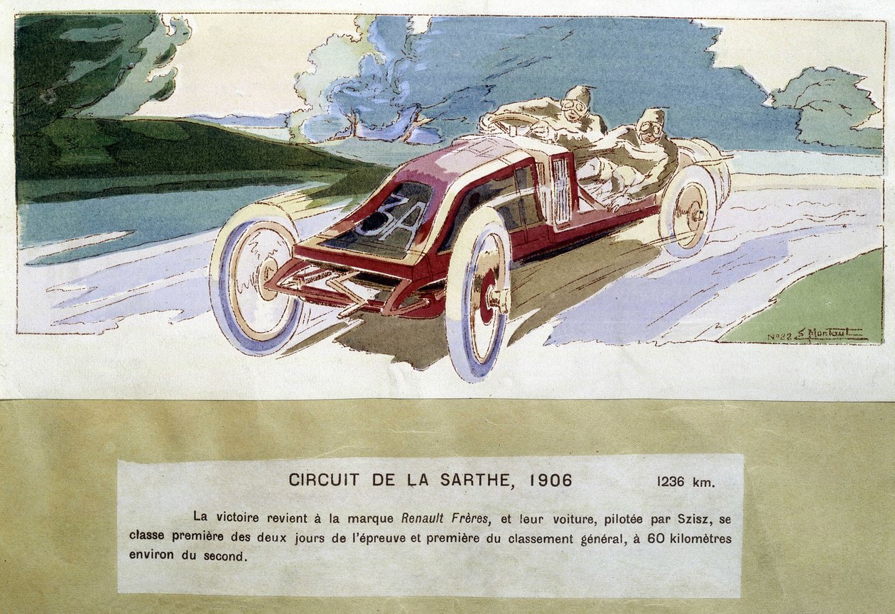 El Circuito de La Sarthe de Ernest Montaut