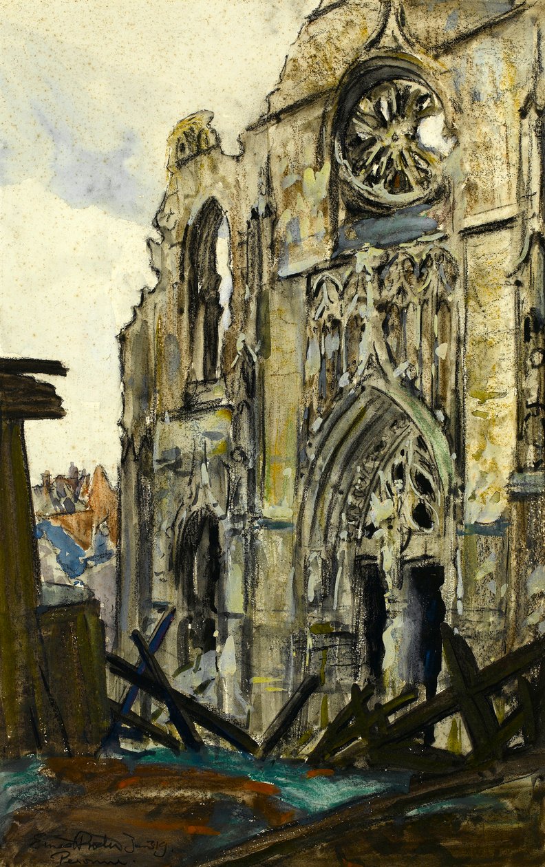 Peronne, 3.1.1919 de Ernest Procter