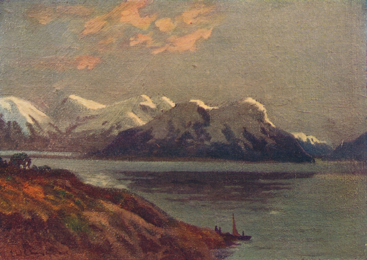 El estrecho de Magallanes, 1916 de Ernest William Christmas
