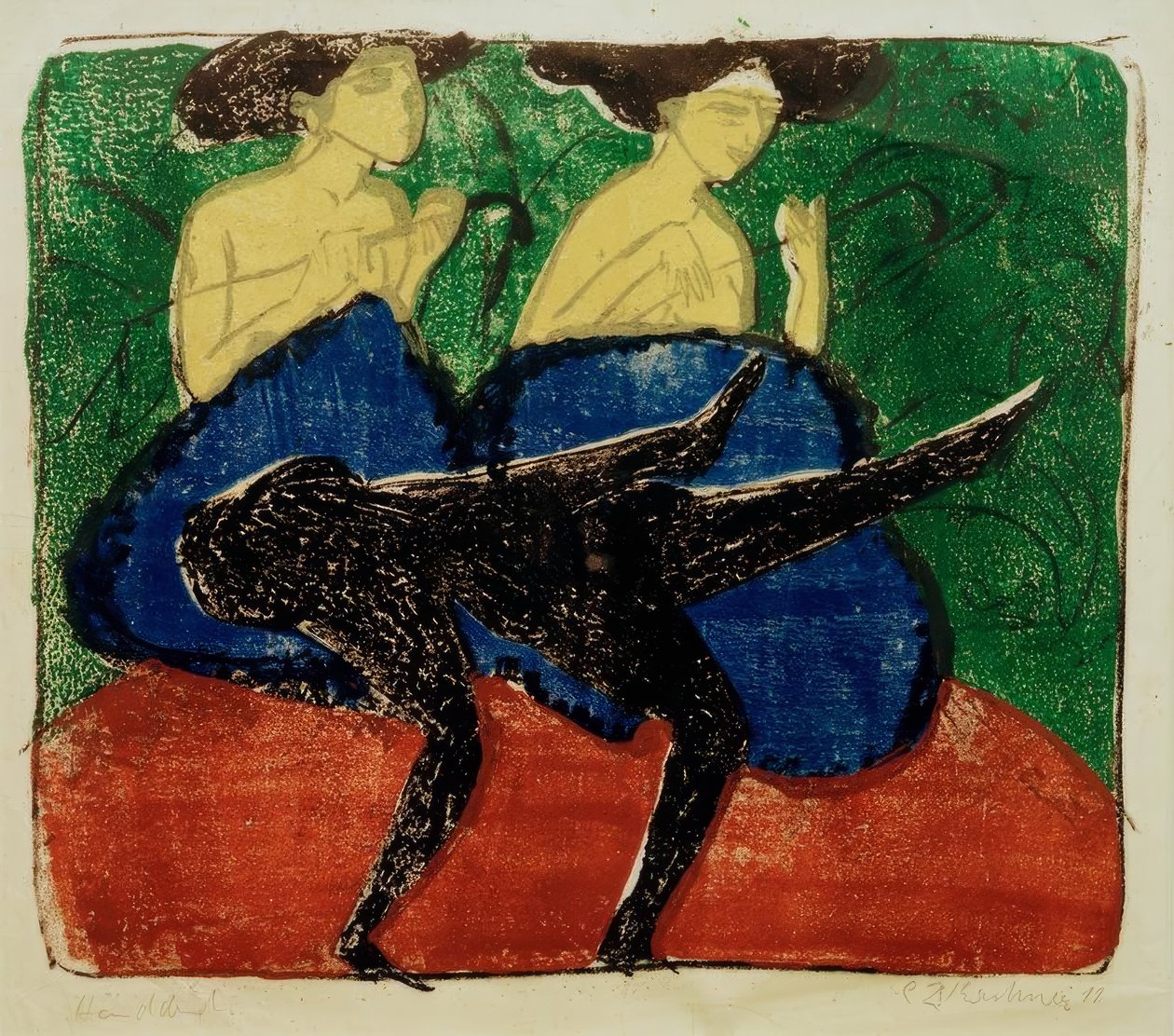 Cake Walk de Ernst Ludwig Kirchner
