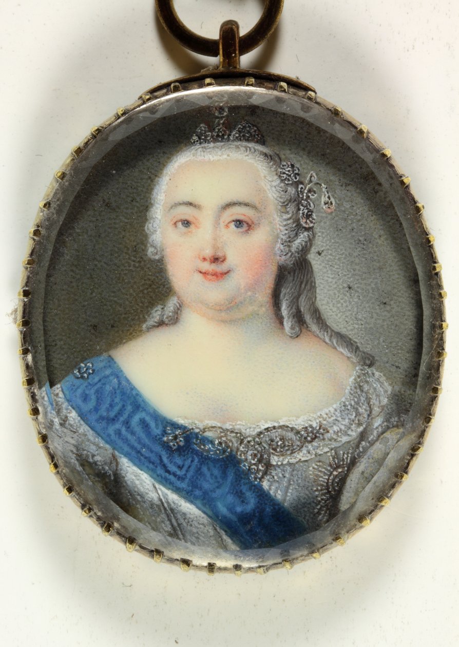 Elizabeth Petrovna, Emperatriz de Rusia de Ernst August Abel
