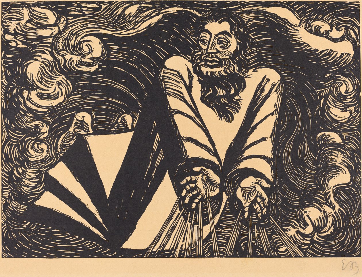El primer día, 1920 de Ernst Barlach