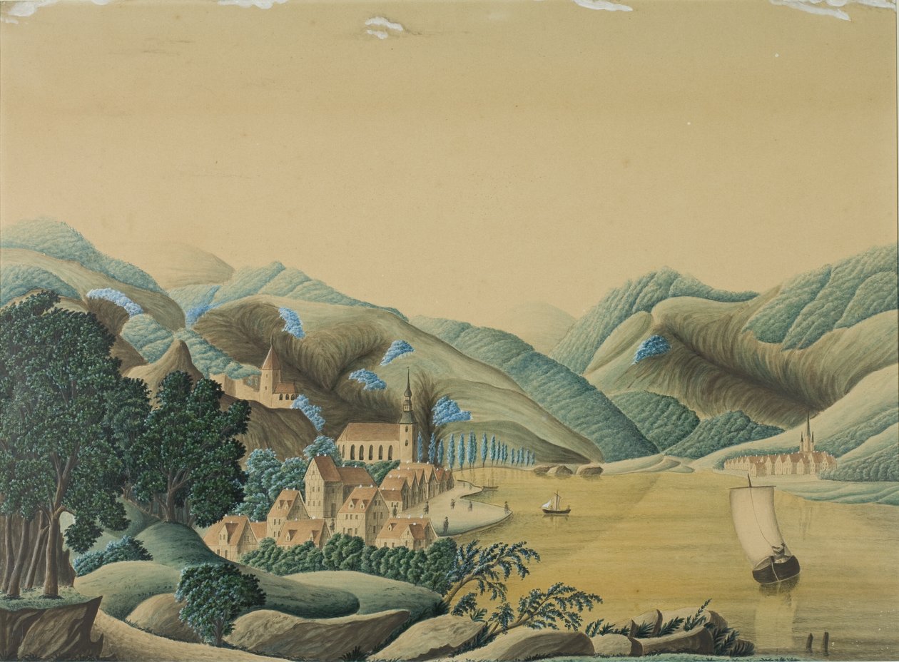 Vista de Braubach de Ernst Damitz