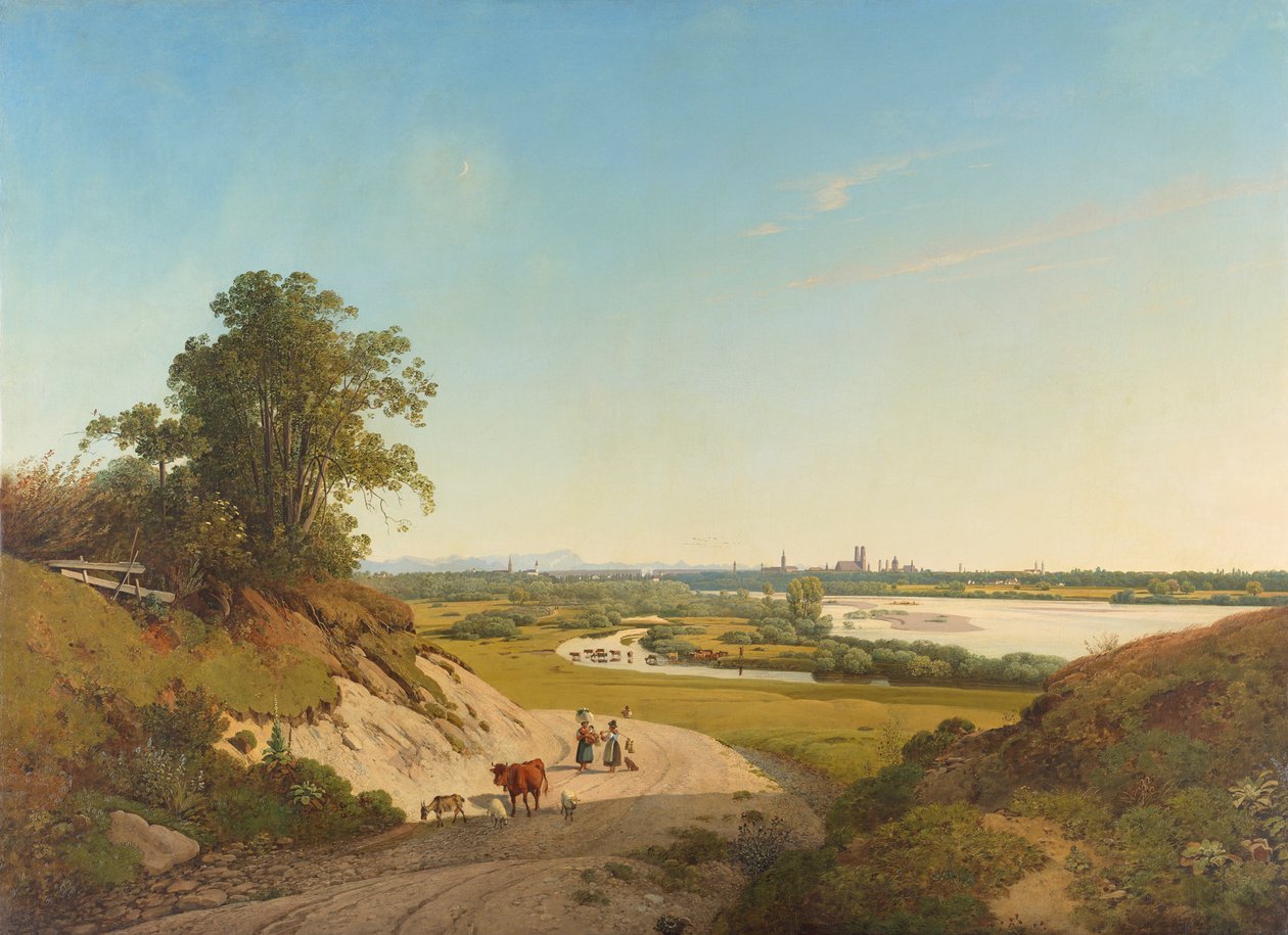 Vista de Múnich desde Oberfoehring de Ernst Kaiser