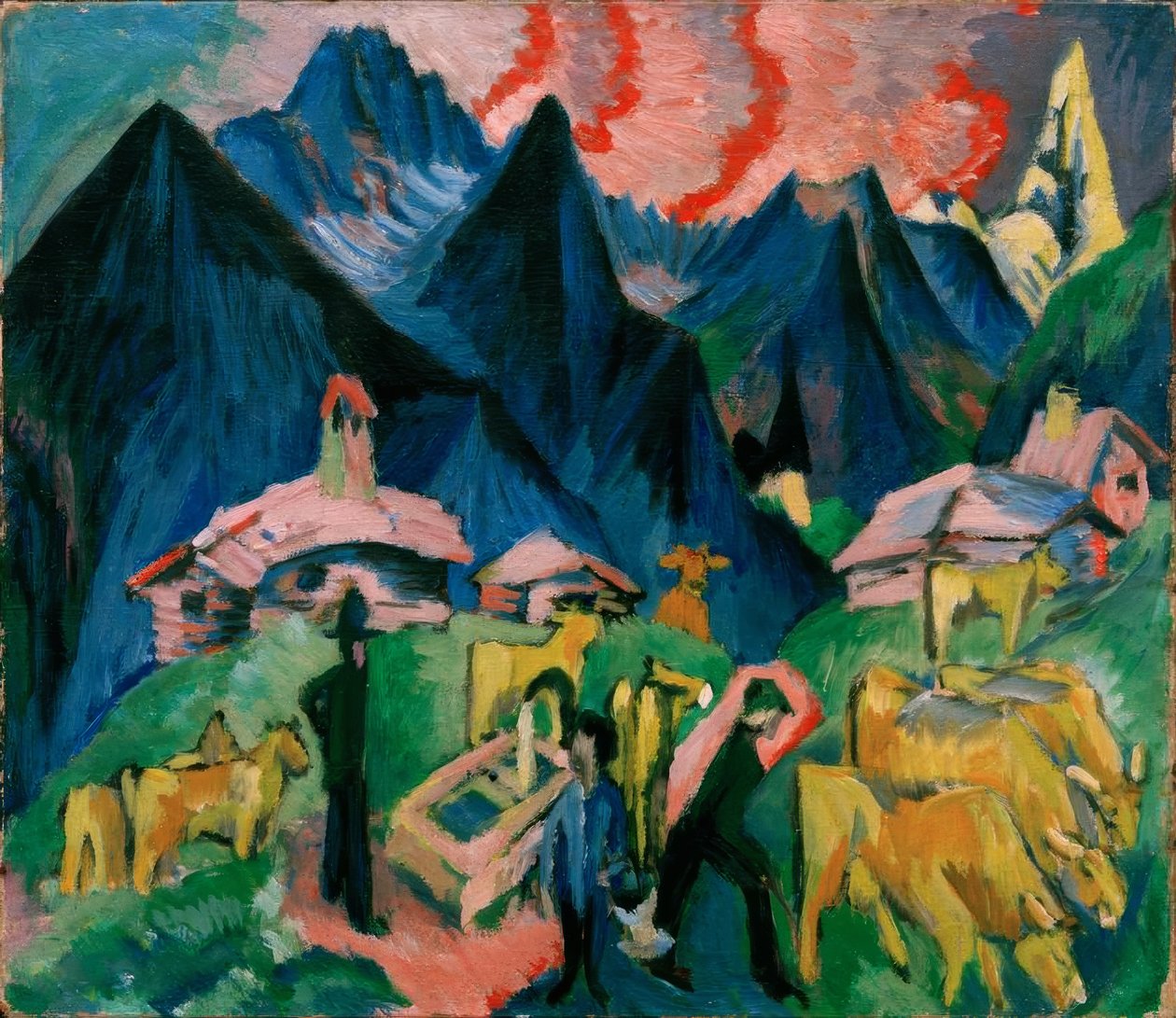 Vida alpina de Ernst Ludwig Kirchner