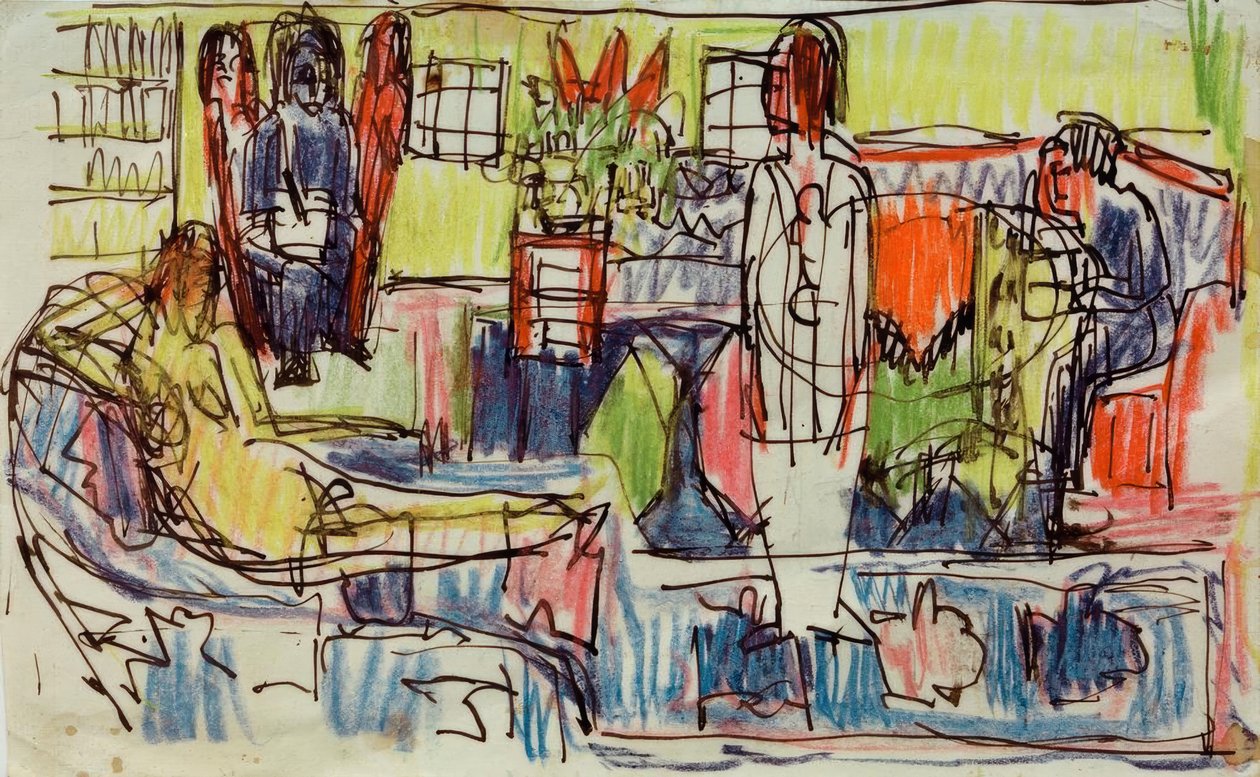 Bohemia moderna de Ernst Ludwig Kirchner