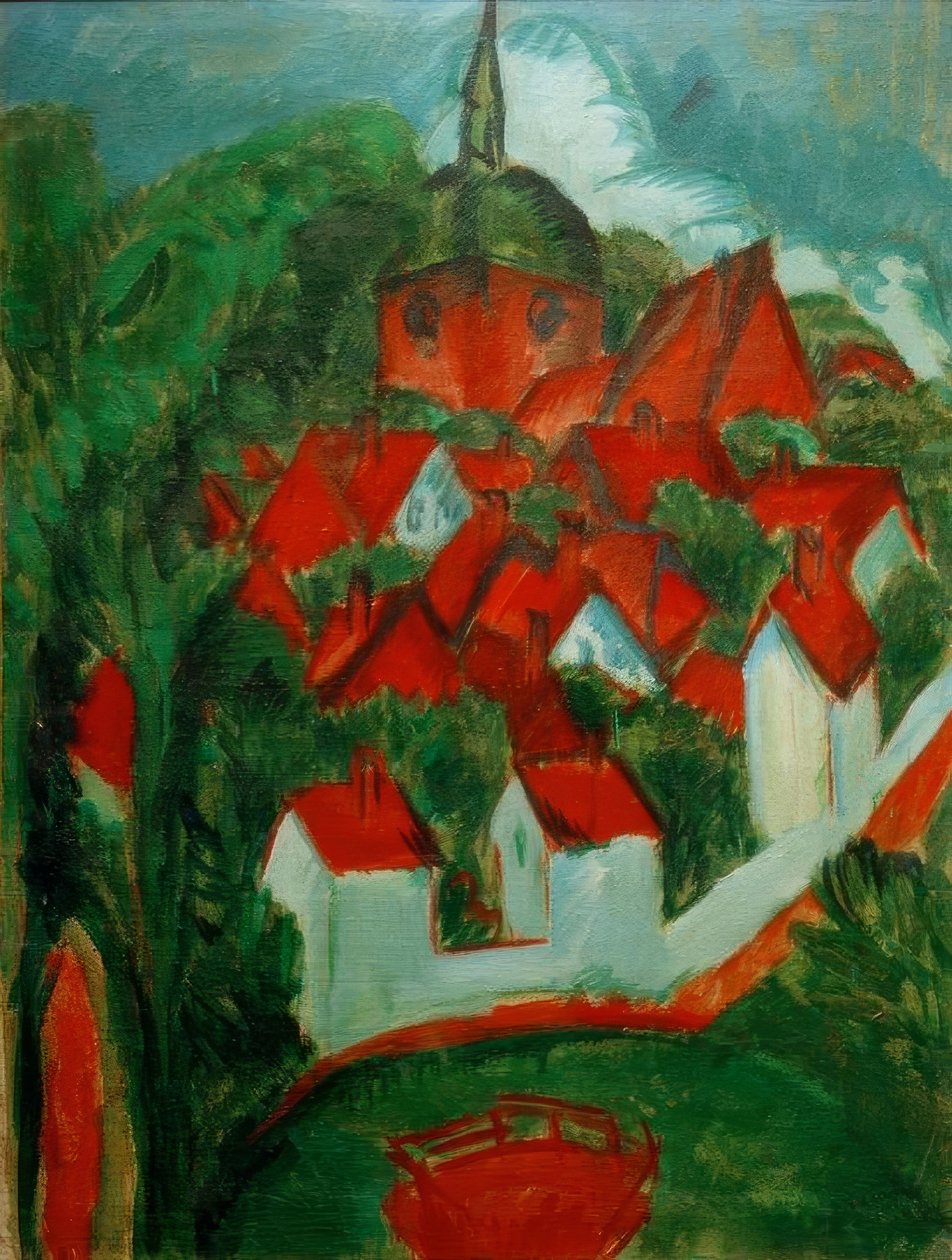 Castillo en Fehmarn de Ernst Ludwig Kirchner
