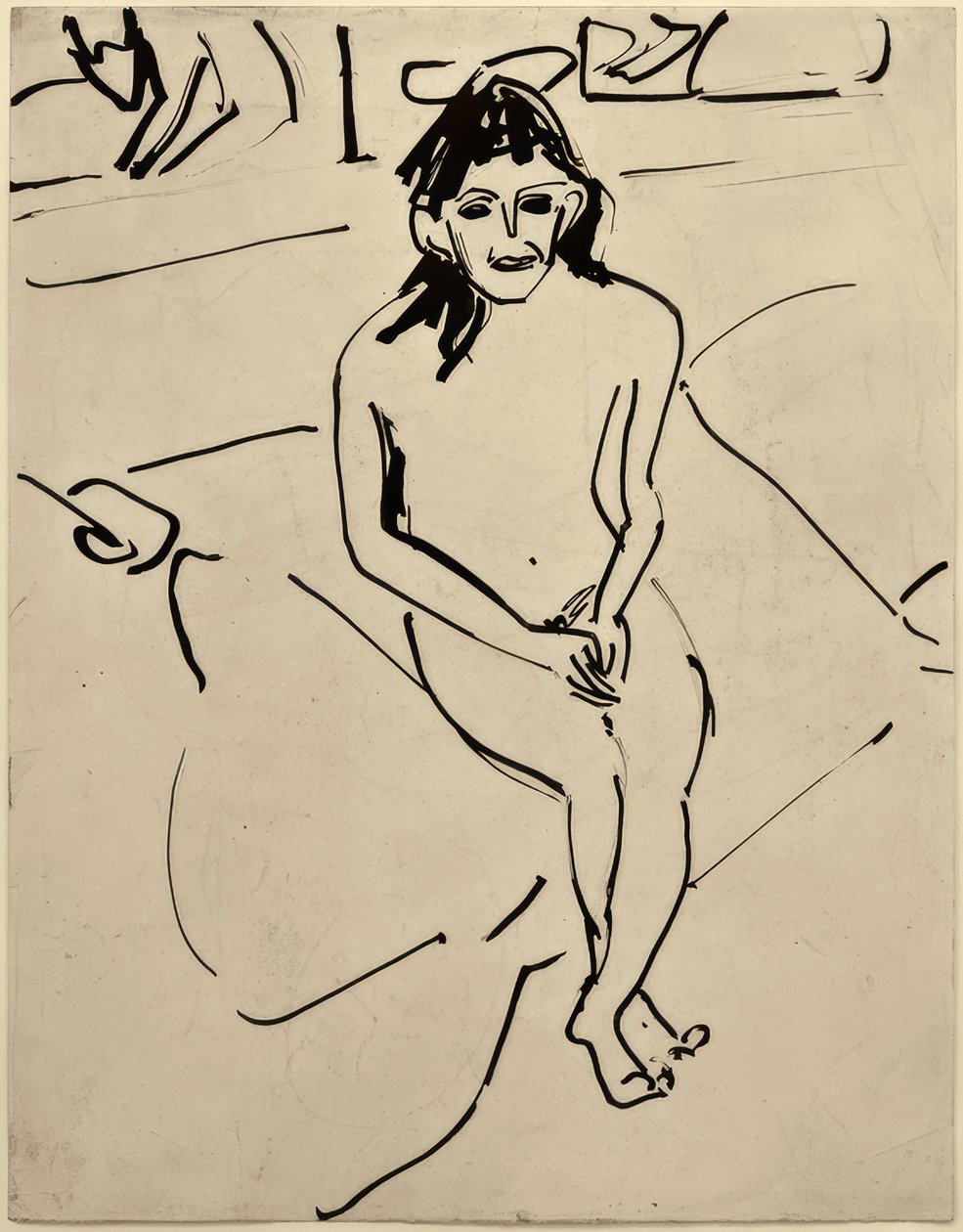 Sin título (Marcella) de Ernst Ludwig Kirchner