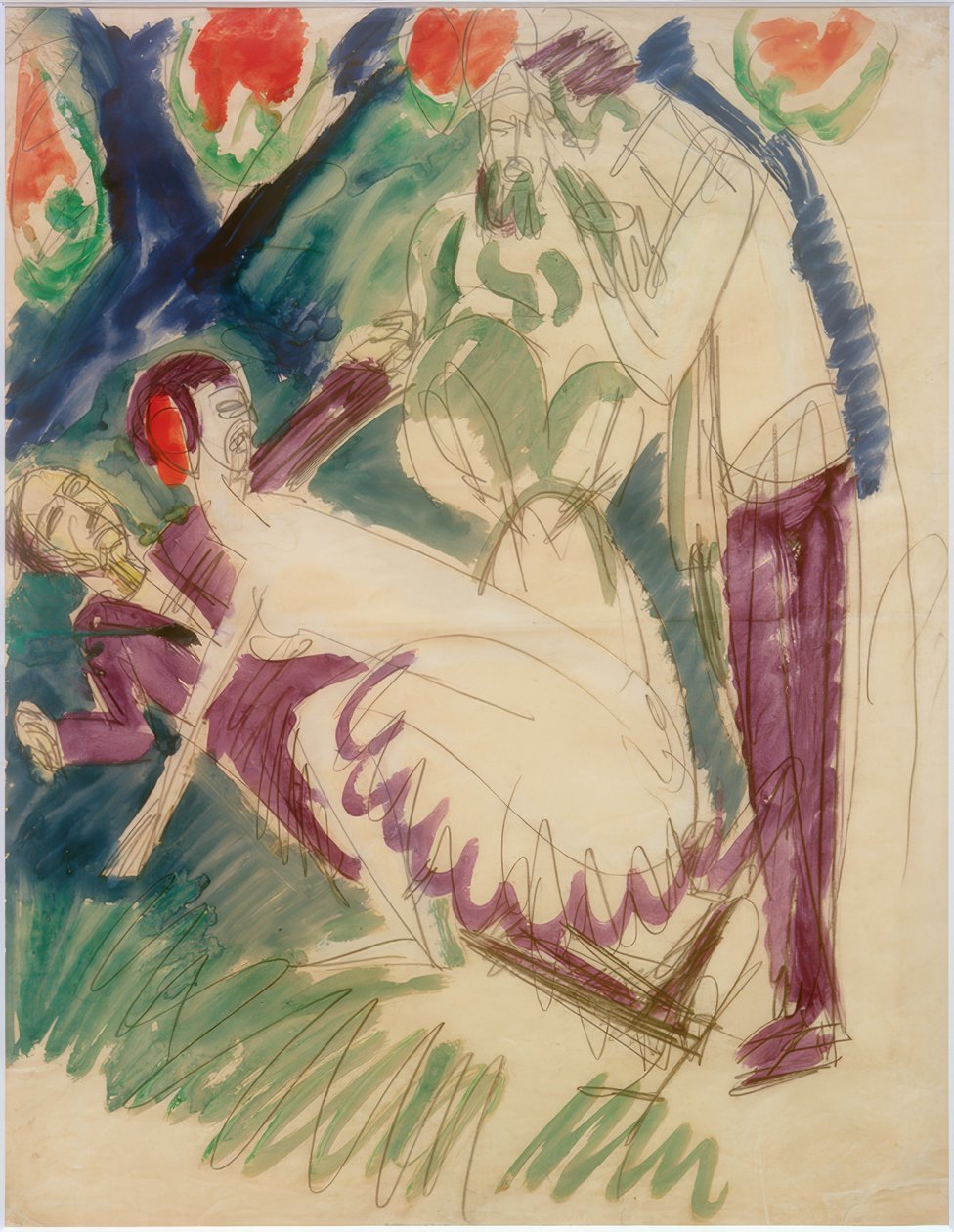 Pantomima de Ernst Ludwig Kirchner