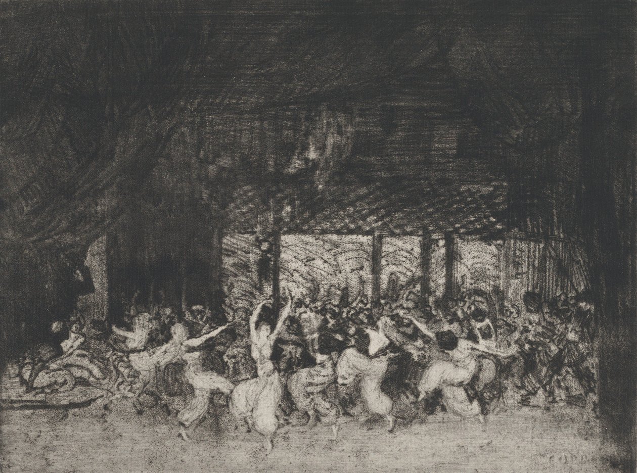 Ballet ruso, finales del siglo XIX-principios del siglo XX de Ernst Oppler