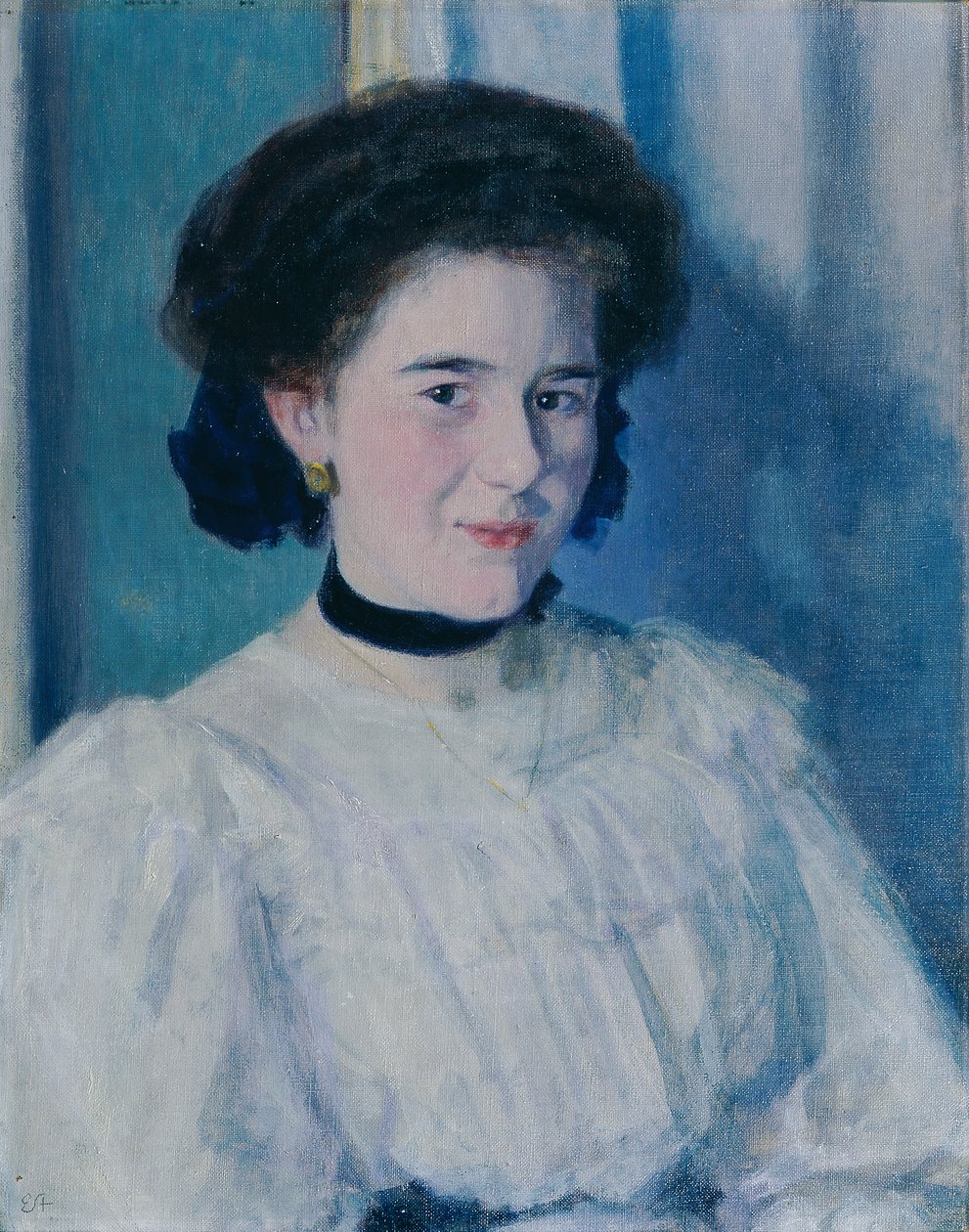 retrato de una niña de Ernst Stohr