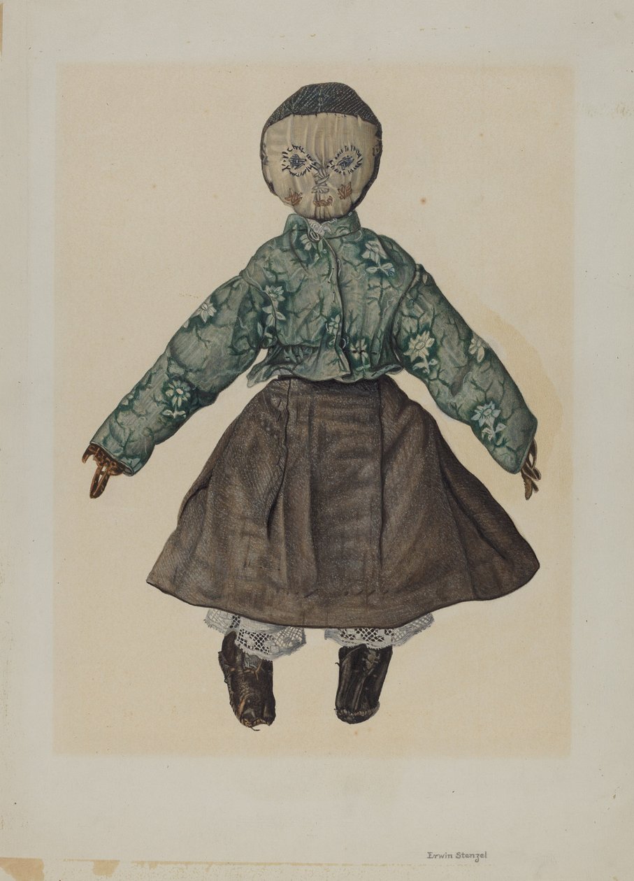Muñeca de Trapo de Erwin Stenzel