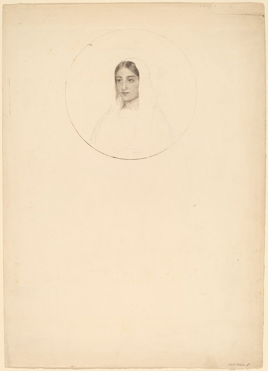 Cabeza de joven mujer de Esther Frances Alexander