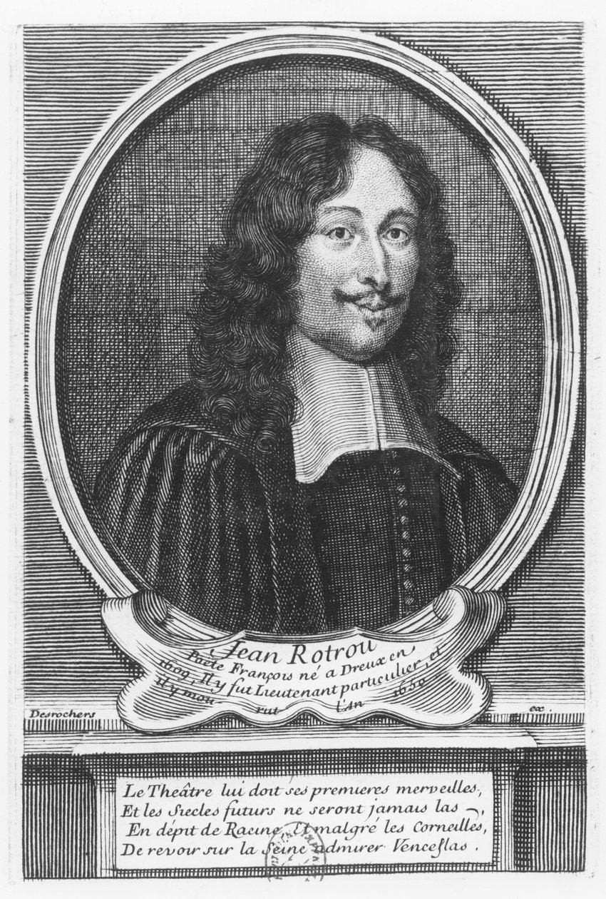 Retrato de Jean de Rotrou de Etienne Jehandier Desrochers