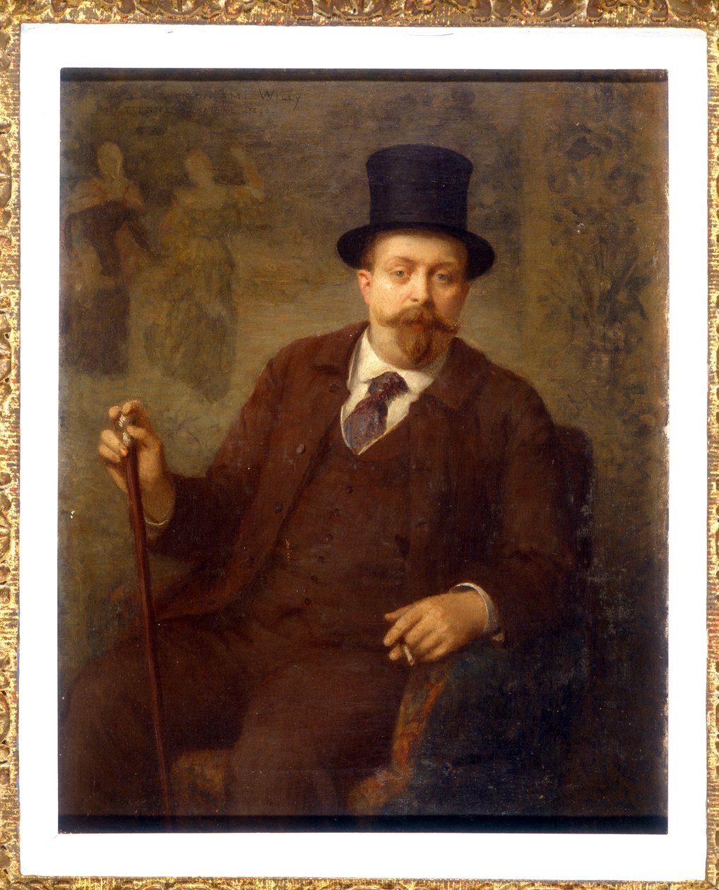 Retrato de Willy (Henry Gauthier-Villars) de Etienne Azambre