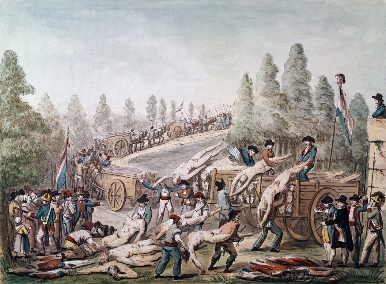Transportando víctimas del Terror de Etienne Bericourt