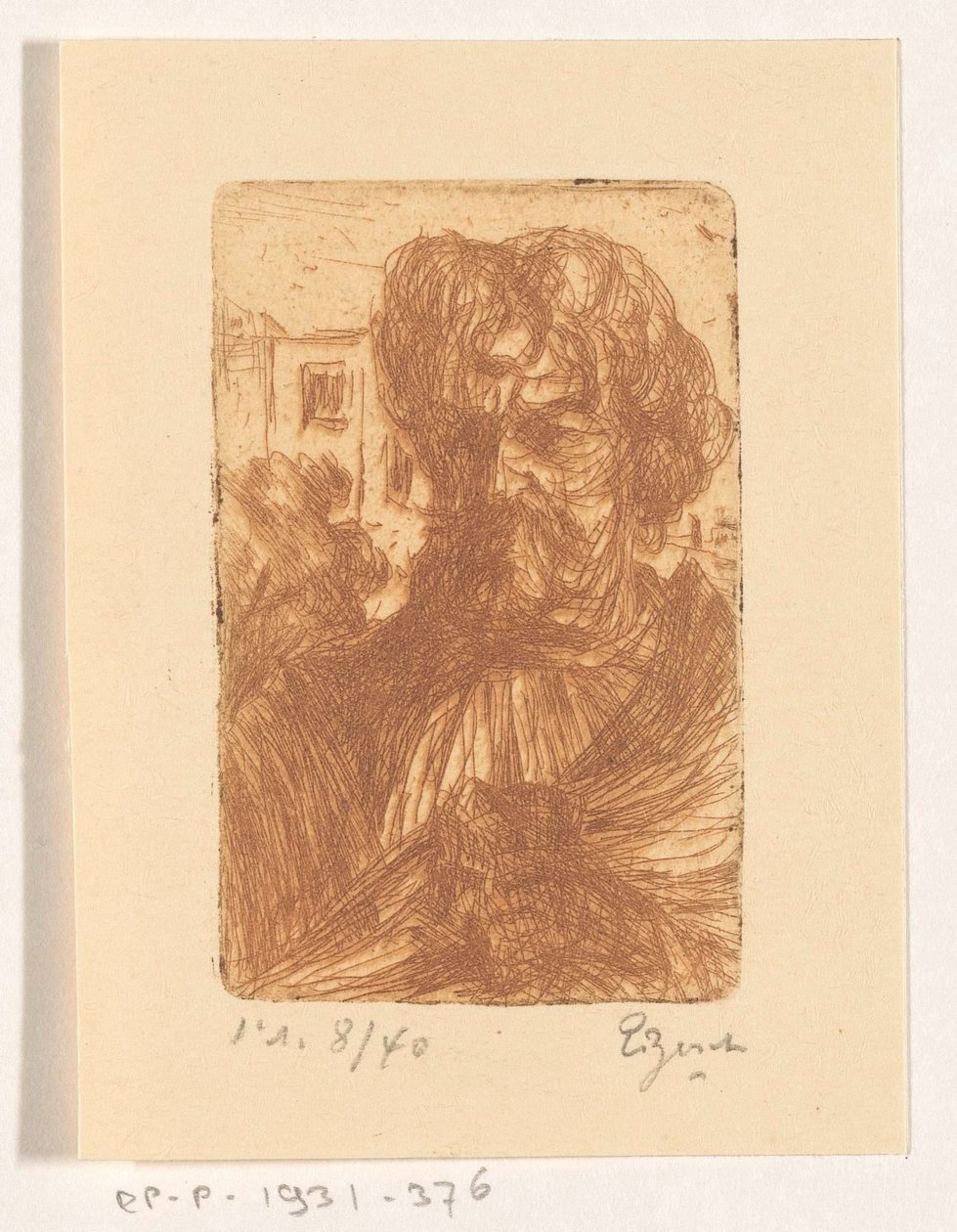 Judas (Oberammergau) de Etienne Bosch (signed by artist)