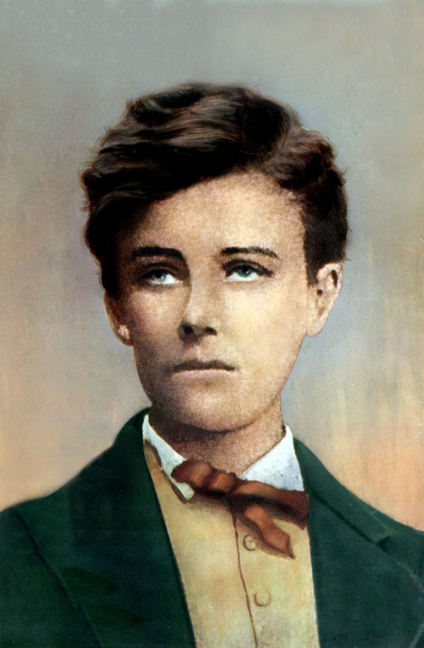 Arthur Rimbaud (1854-1891), poeta francés. de Etienne Carjat